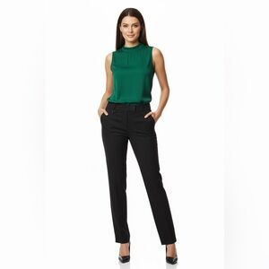 Maurice Charcoal Dress Pants size 1/2R, 16” Waist - A-18